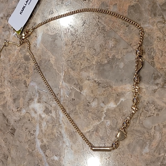 NEW KARL LAGERFELD NECKLACE - Picture 2 of 8